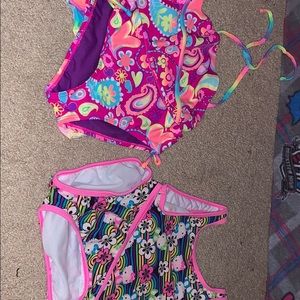 2 Rainbow Swimsuits (Tankini)